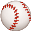 Pesapall emoji U+26BE