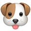 Koera emoji U+1F436