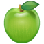 Roheline õun emoji U+1F34F