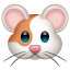 Hamsteri emoji U+1F439