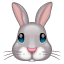 Jänkupea emoji U+1F430 Jänkupea emoji U+1F430